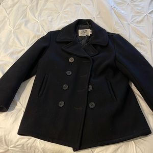 Schott 740N Wool Pea Jacket - Size 40